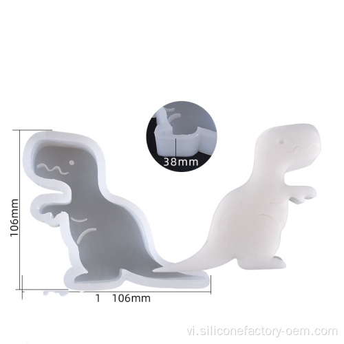 Owl nến trang trí thiết kế silicone
